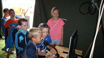 Ik kan hem mooi zien en spreken!